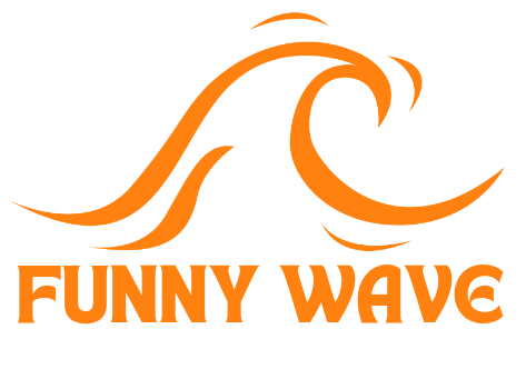 Logo Funny Wave Surf Camp